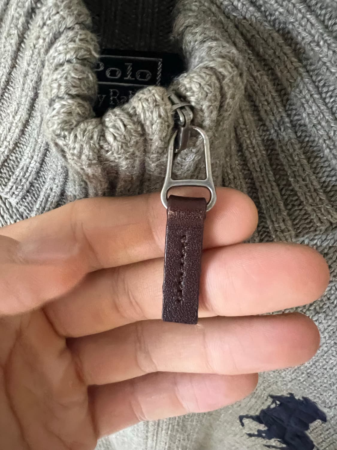 폴로 빅포니 면집업 XL 상품이미지2