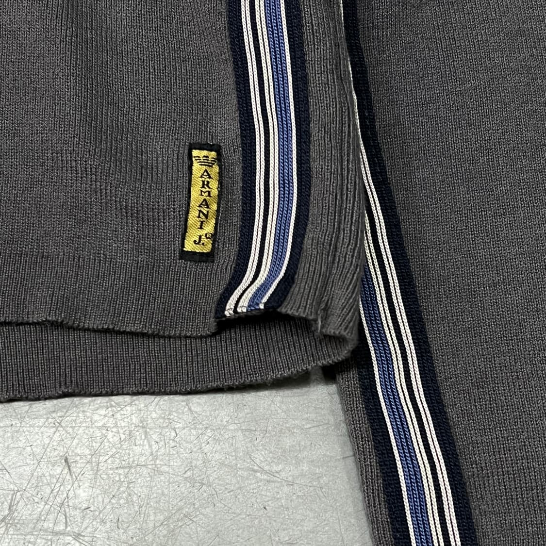  아르마니 진스 사이드라인 카라 니트 y15589 상품이미지4