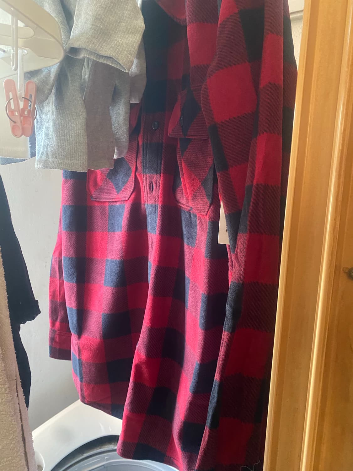 랭글러 버팔로체크셔츠 M(105) 상품이미지2