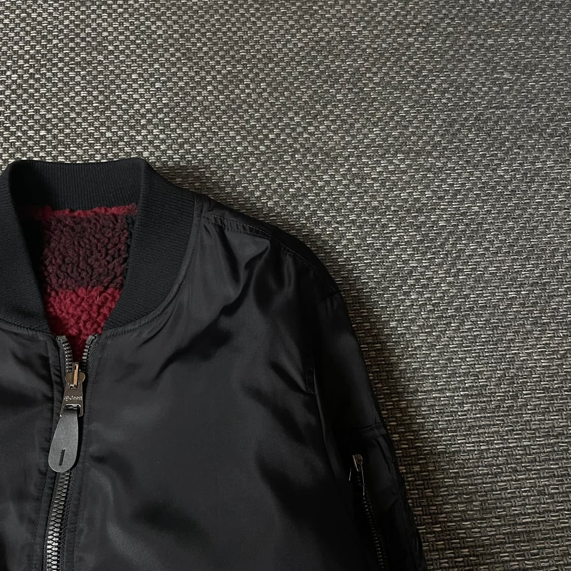 지프 리버시블 사이드포켓 나일론 플리스 자켓 상품이미지7