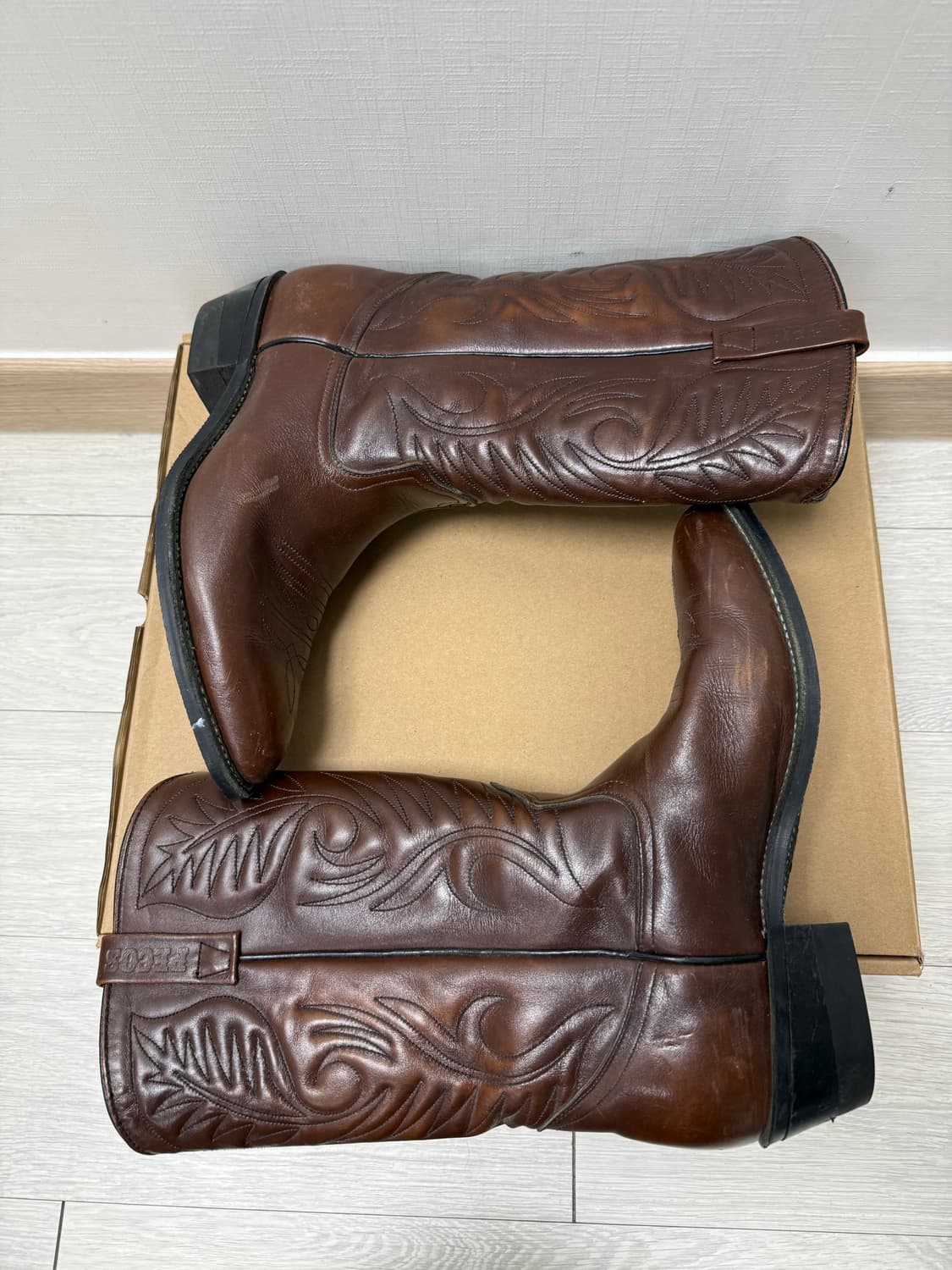 (280)레드윙 페코스 9801 웨스턴 부츠 상품이미지3