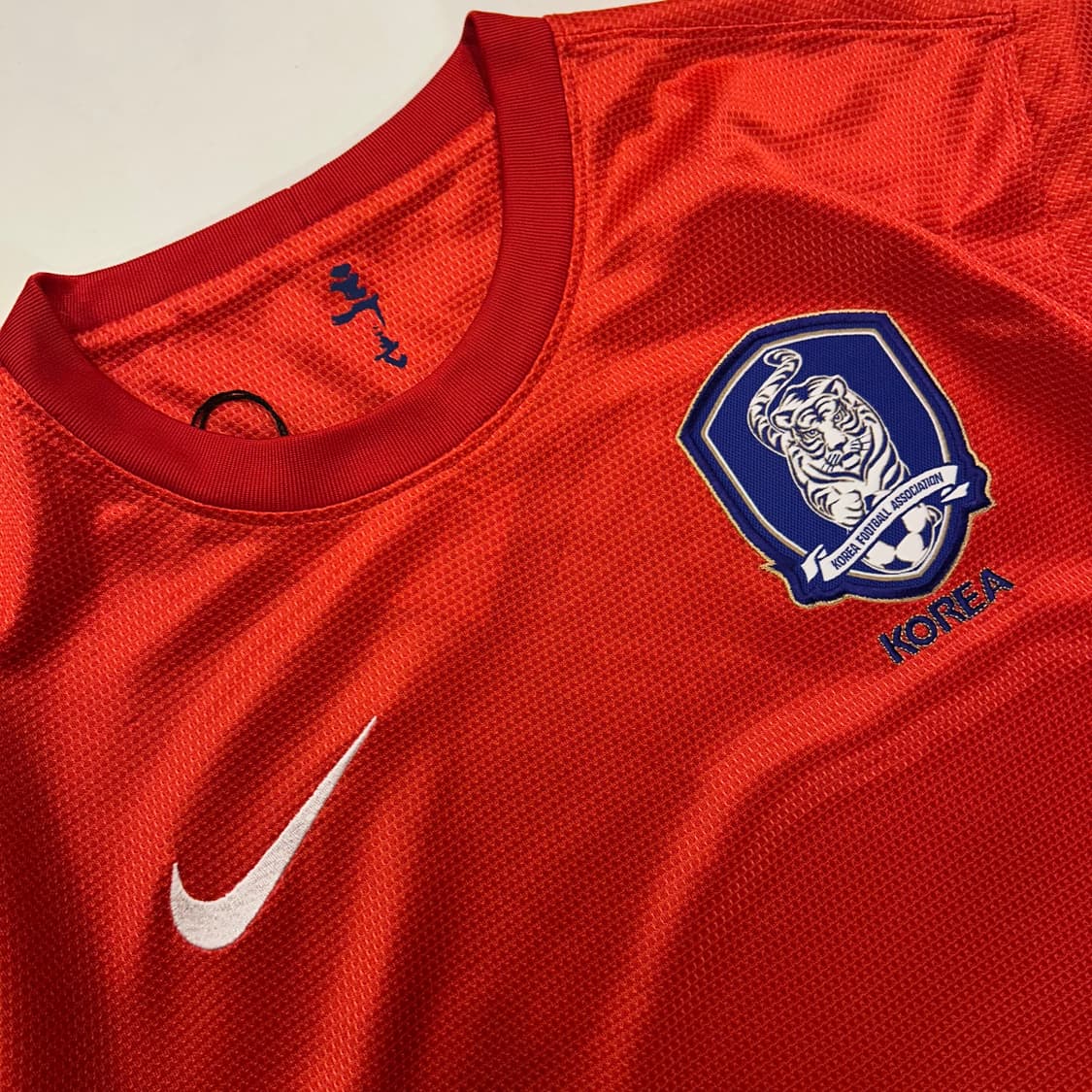 [M] 나이키 대한민국 축구 국가대표팀 레드 유니폼 B83 상품이미지5