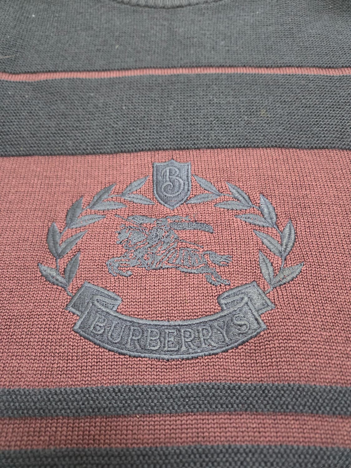 버버리 100% 순수 뉴울 니트 42사이즈 상품이미지3