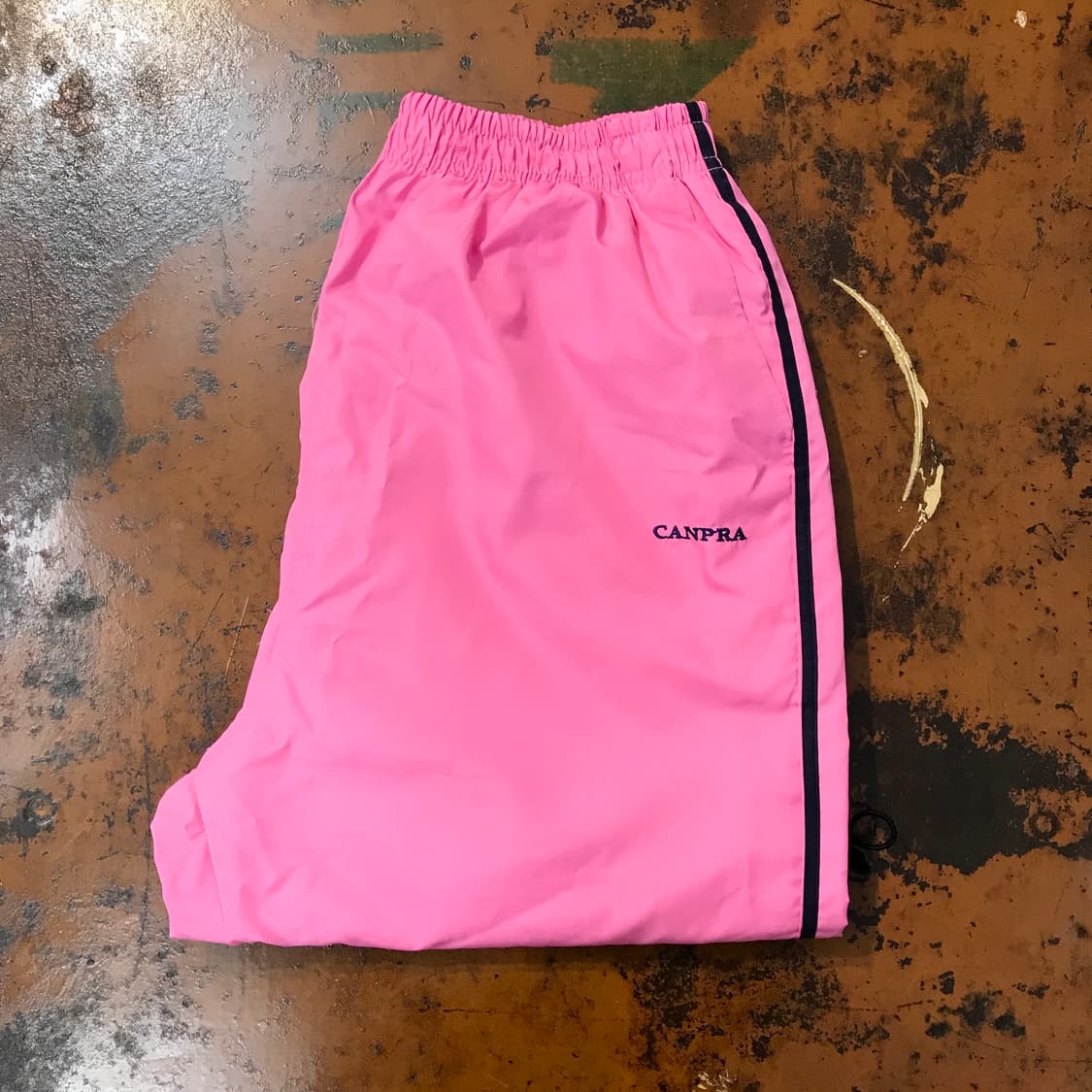 VTG 빈티지 핑크 나일론 밴딩 조거 팬츠 허리 24 27 사이즈 상품이미지1