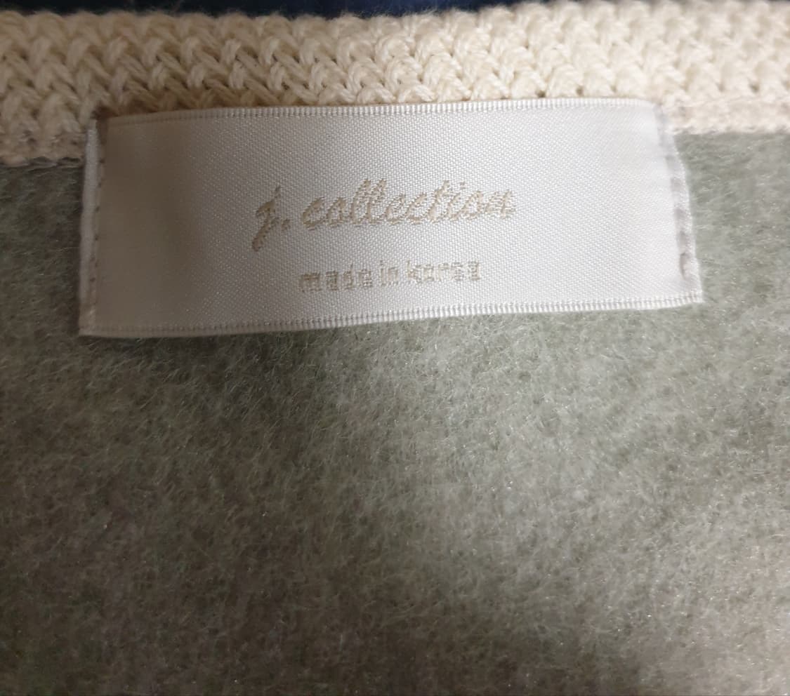 모직 라운드 크롭 자켓 민트 (M) 상품이미지2