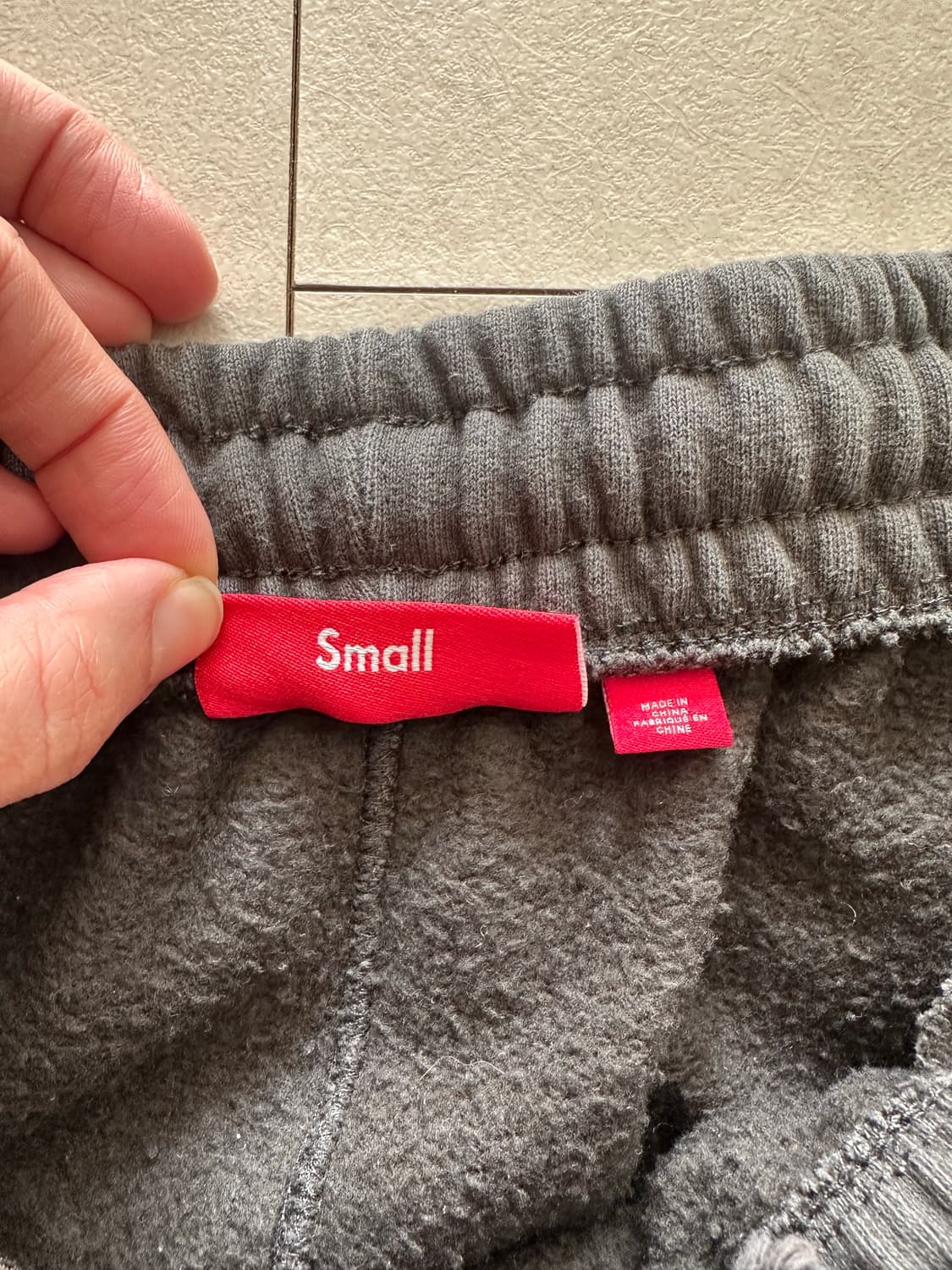 슈프림 조거팬츠 스몰  상품이미지2