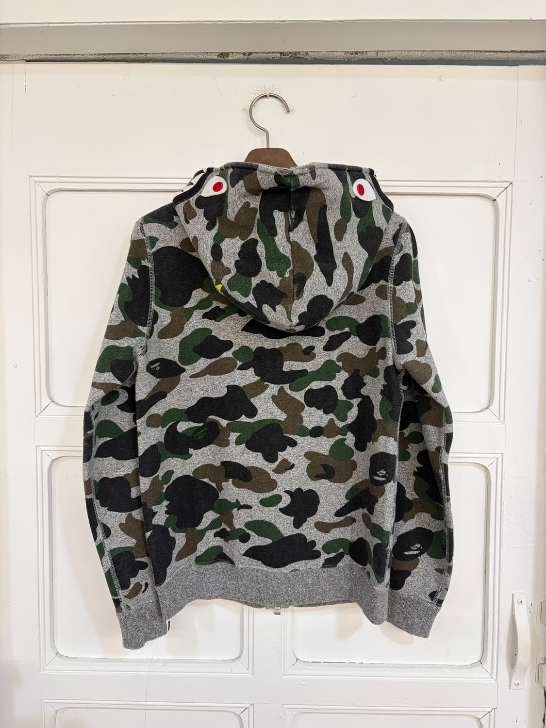 딱붙핏!!—베이프 PONR 샤크 후드 상품이미지8