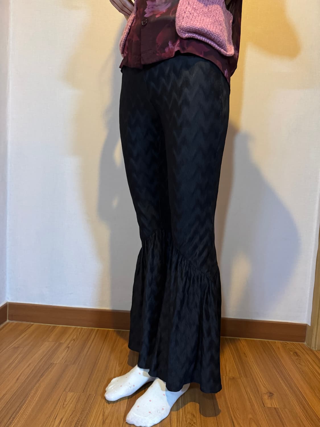 미스치프 부츠컷 팬츠 상품이미지2