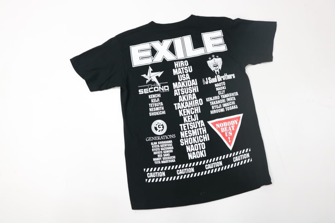 EXILE TRIBE 에그자일 트라이브 투어 굿즈 반팔티셔츠 (S) 상품이미지2