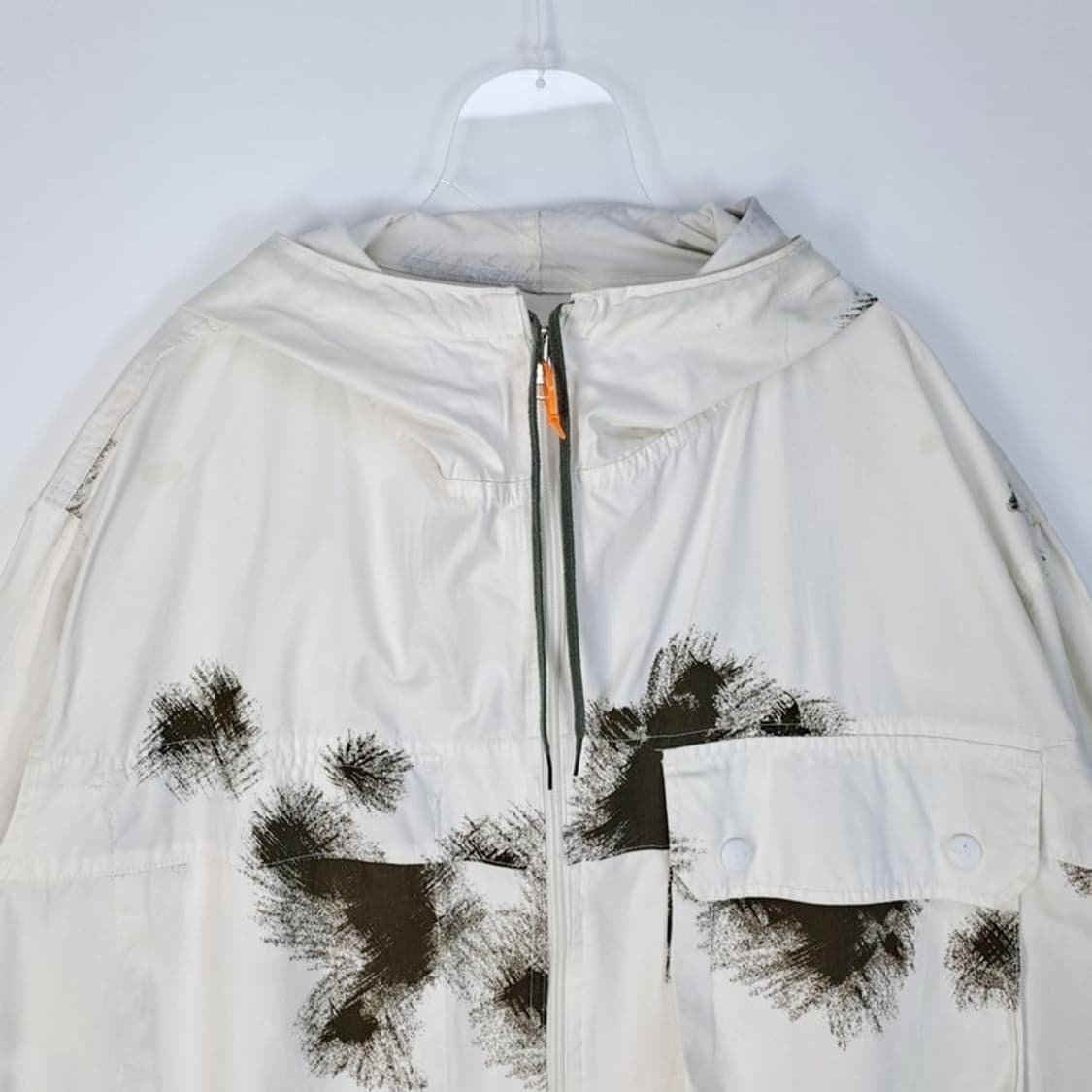 80‘s 독일군 스노우카모 리버시블 자켓 상품이미지2