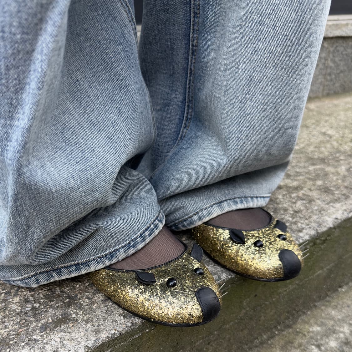 00s 마크 제이콥스 스웨이드 마우스 발레 플랫 상품이미지7