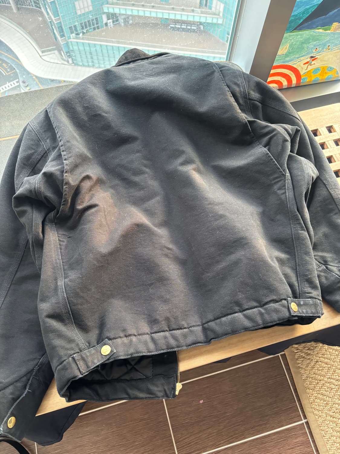 칼하트 wip op 디트로이트 자켓 m 상품이미지7