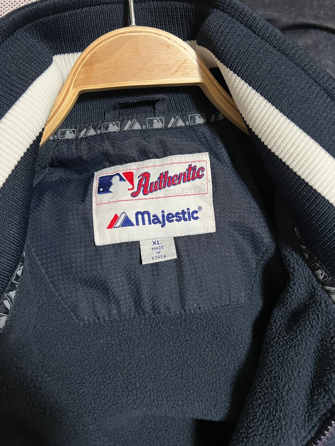 마제스틱 뉴욕 양키스 오왼 자켓 xl 상품이미지3