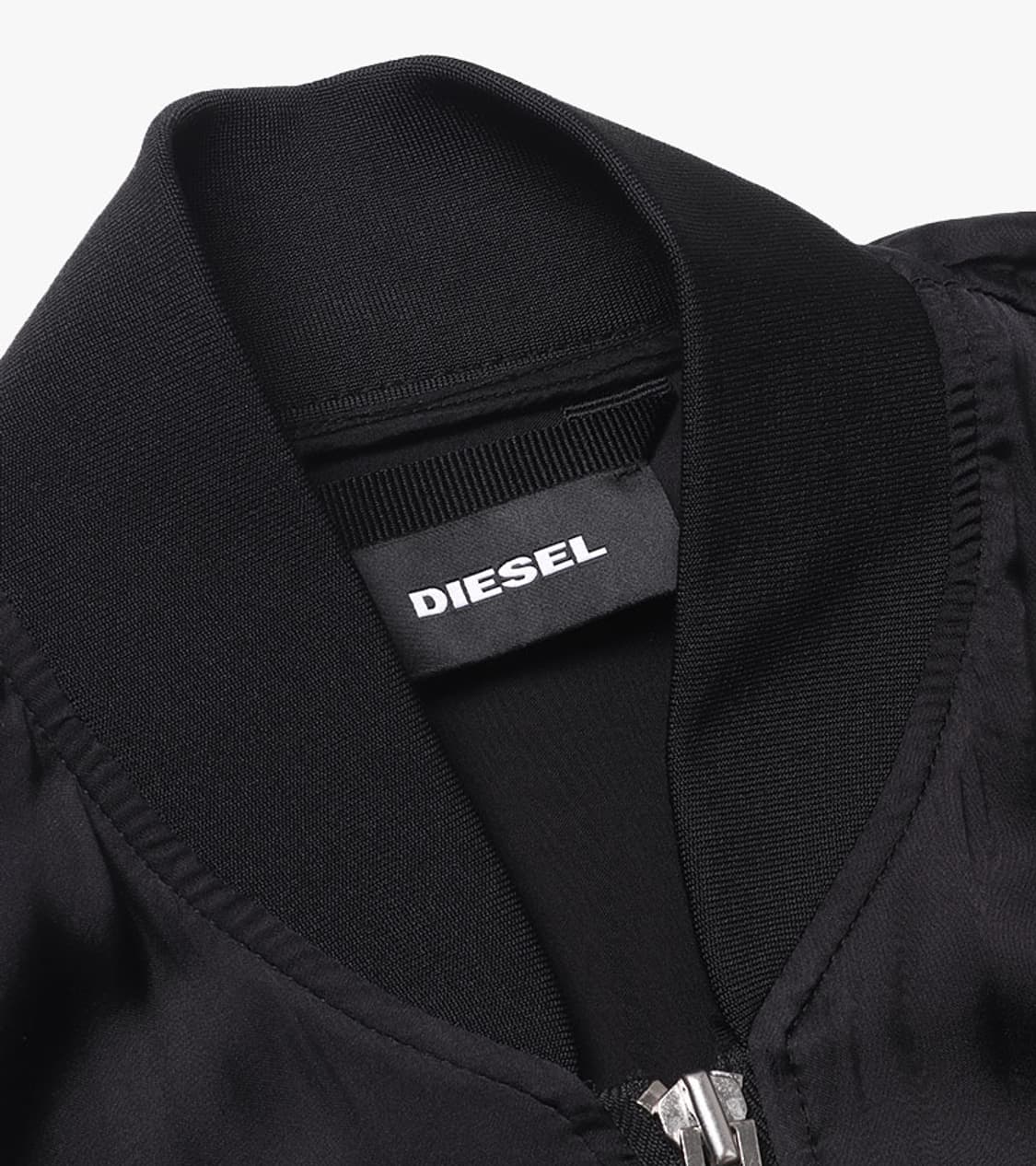 DIESEL - SHIRRING CROP BOMBER JACKET 상품이미지5
