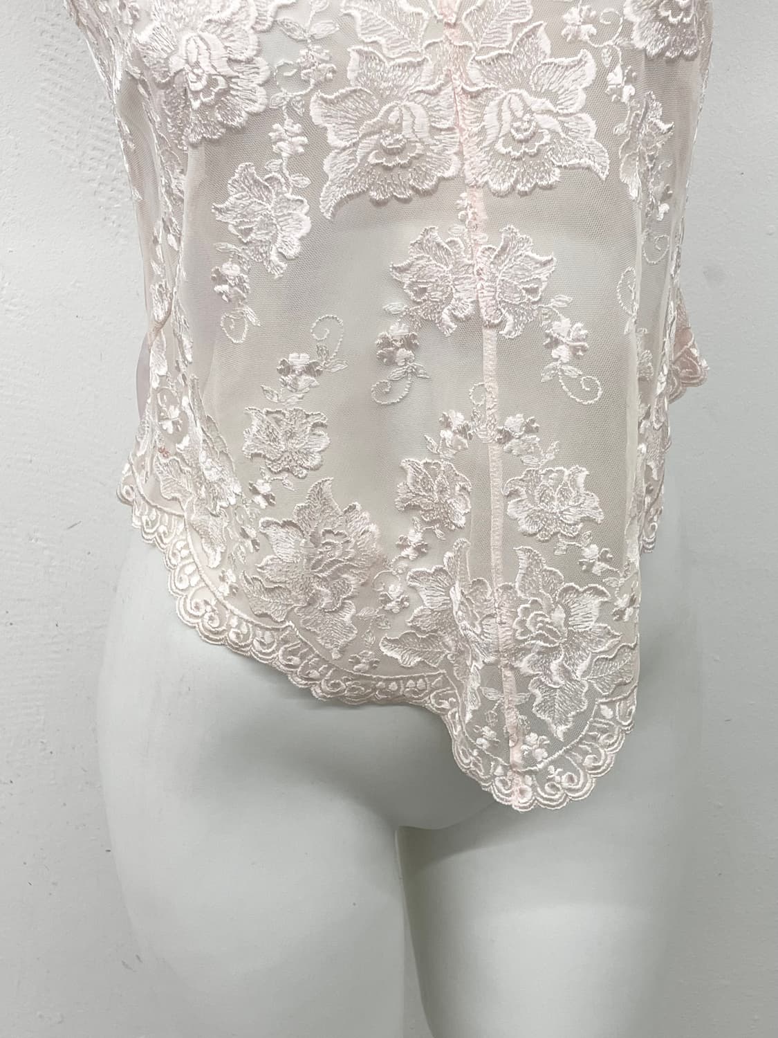 핑크페어리 자수 슬립 상품이미지3