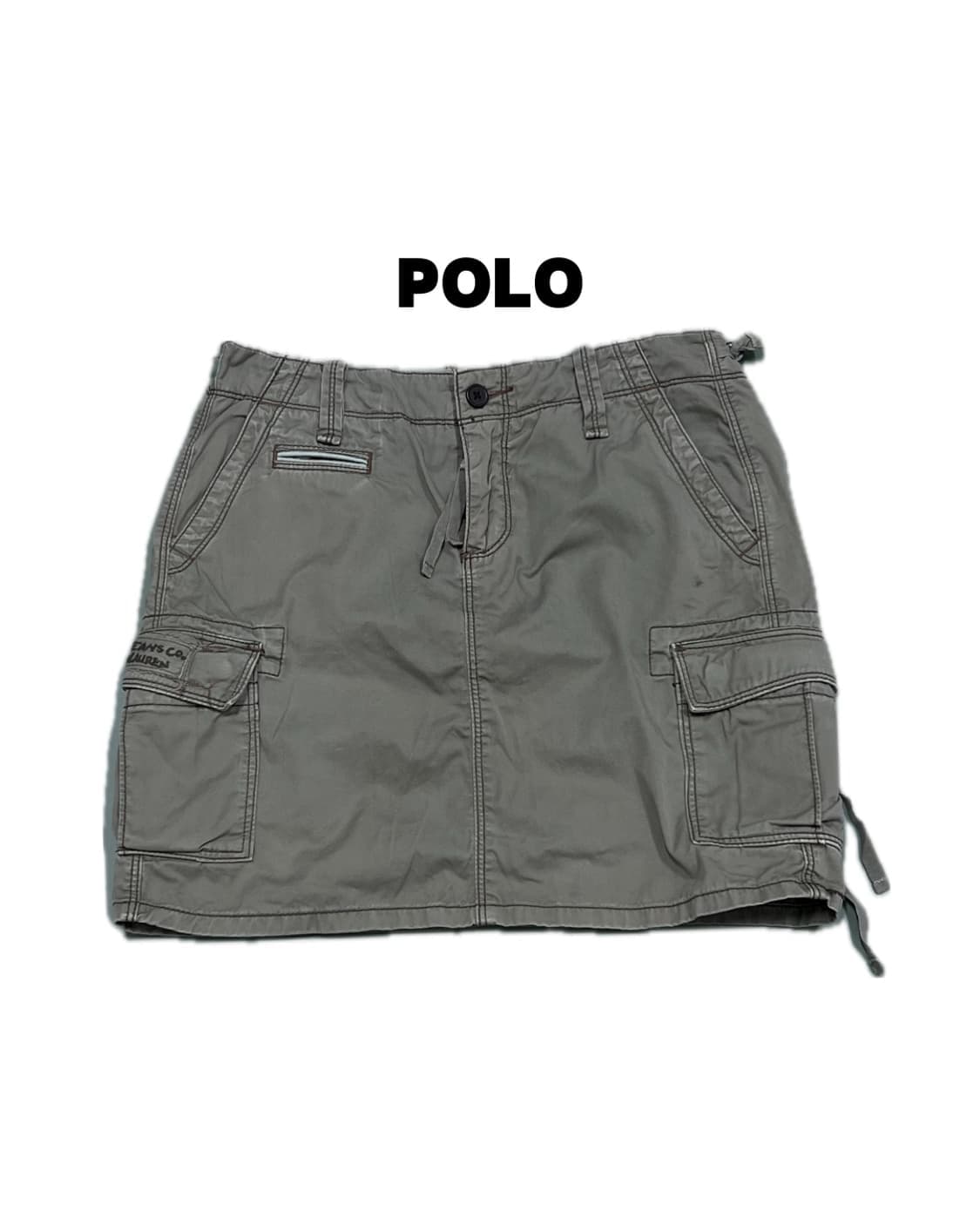 (26) 폴로진스컴퍼니 올드스쿨 우먼스 카고 스커트 상품이미지1