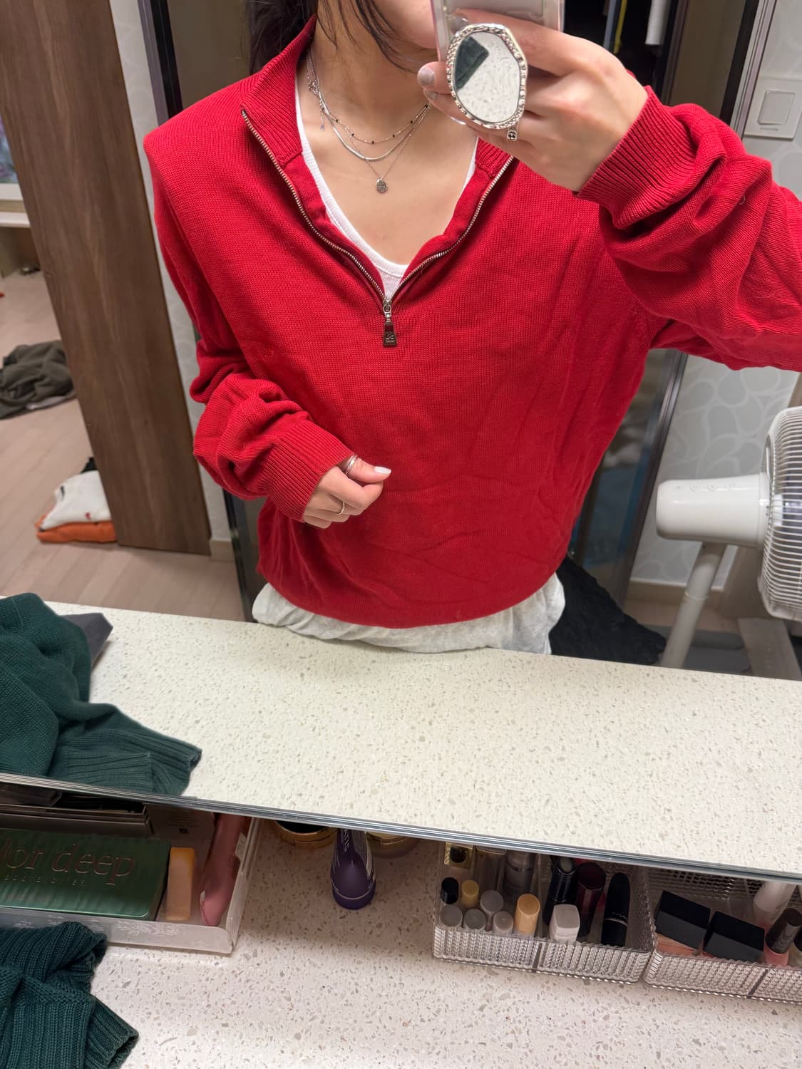 버버리 런던 레드반집업M 상품이미지5