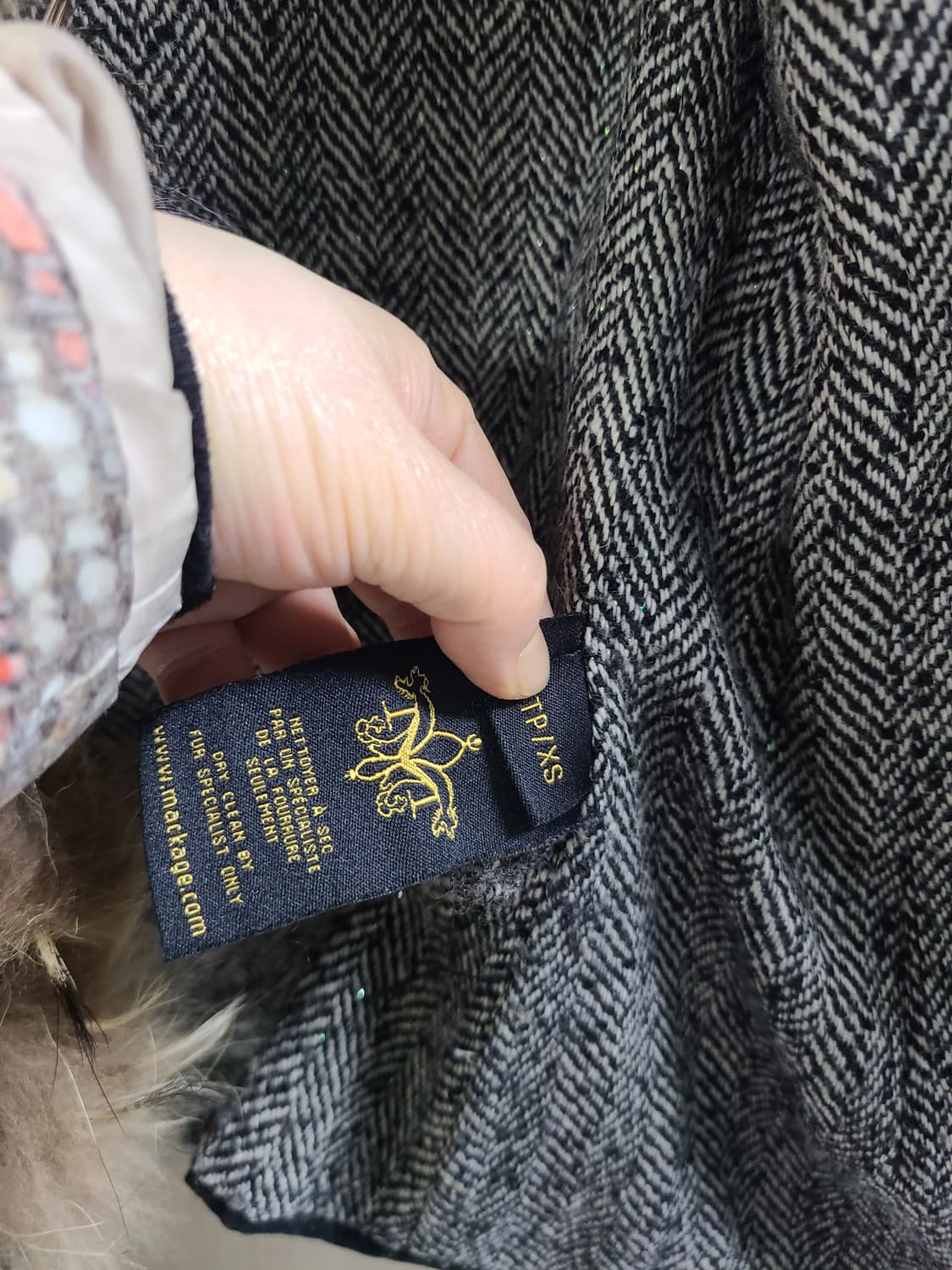 맥케이지 여성 카라 퍼 자켓 상품이미지3