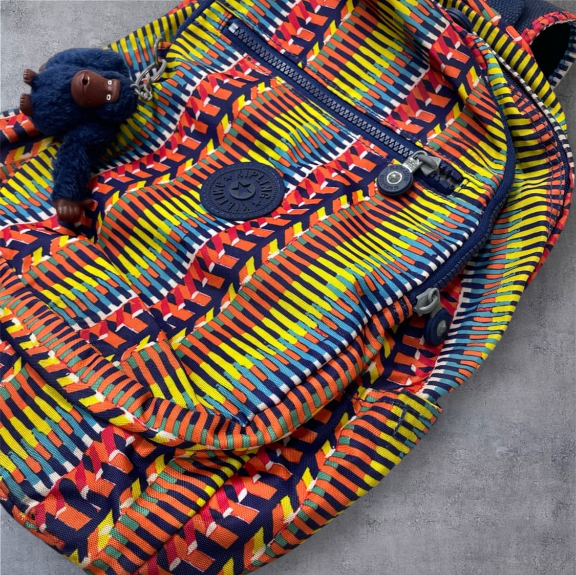 키플링 Kipling 멀티컬러 패턴 백팩 상품이미지2