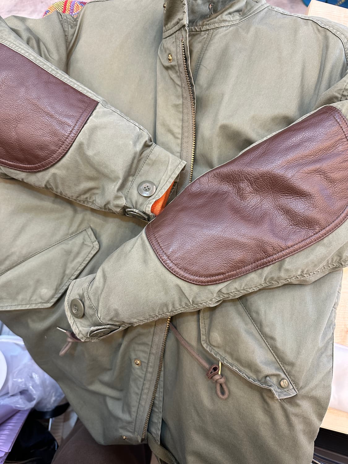 S) 카이아크만 m65 스타일 오리털 야상 점퍼 내피 탈부착 상품이미지8