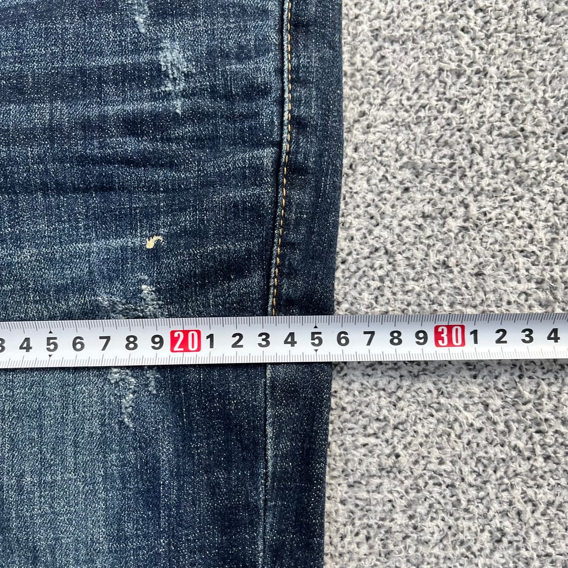 M 플랙진 진청 데님 0522M 상품이미지6