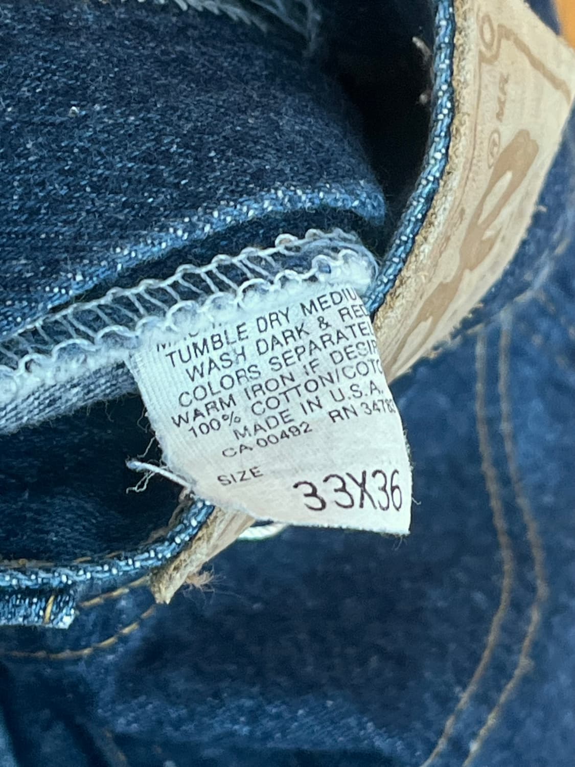 90's LEE denim pants (made in USA)  상품이미지6