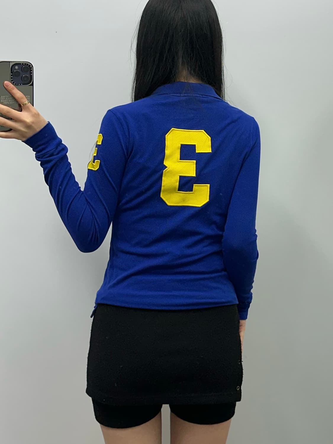 폴로 랄프로렌 빅포니 블루 긴팔 카라 티셔츠 상품이미지2