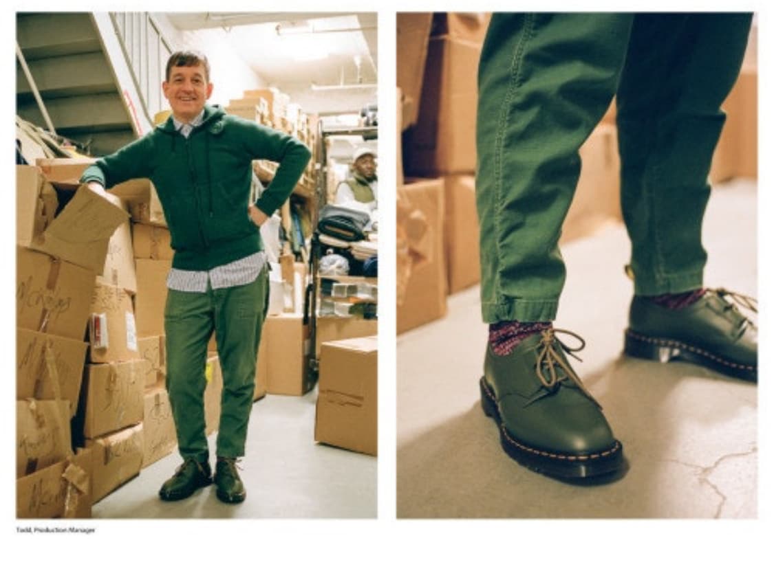 엔지니어드 가먼츠 닥터마틴 uk9 made in uk 상품이미지10