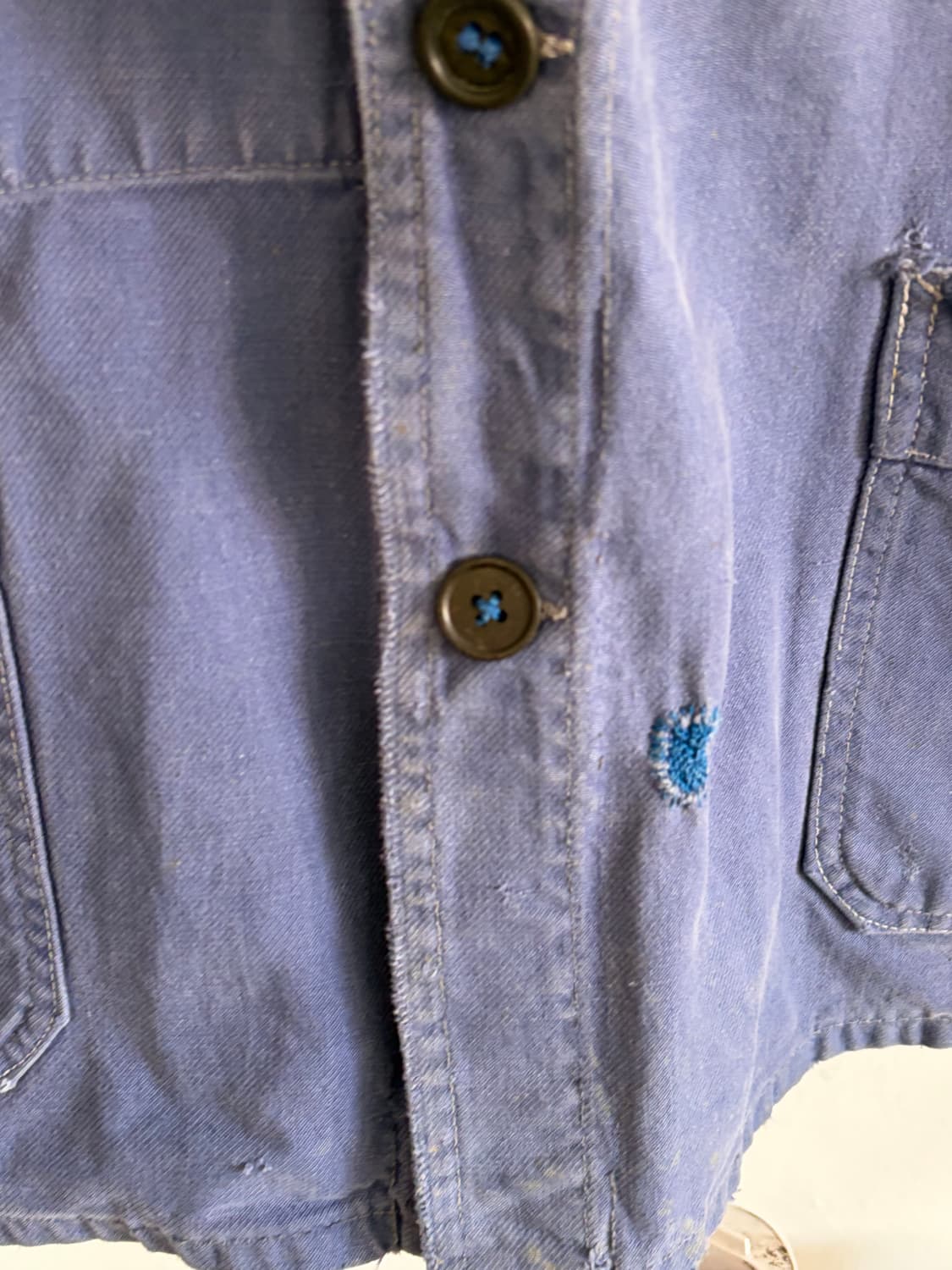 60s distressed 프렌치 워크 자켓 상품이미지2