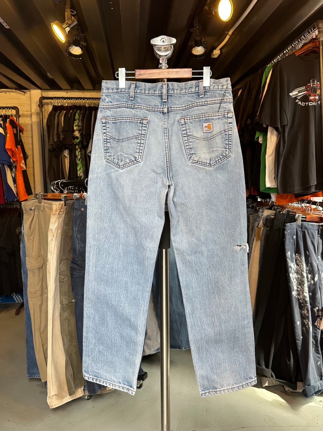 칼하트 더티 데님 팬츠 34x32 상품이미지2