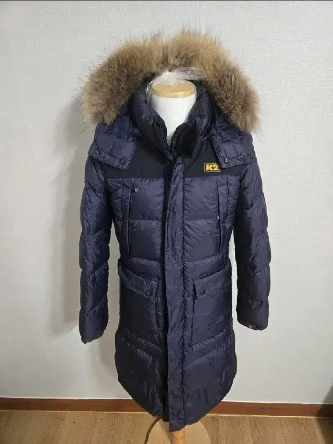 K2  롱패딩 95 네이비 a급 상품이미지1