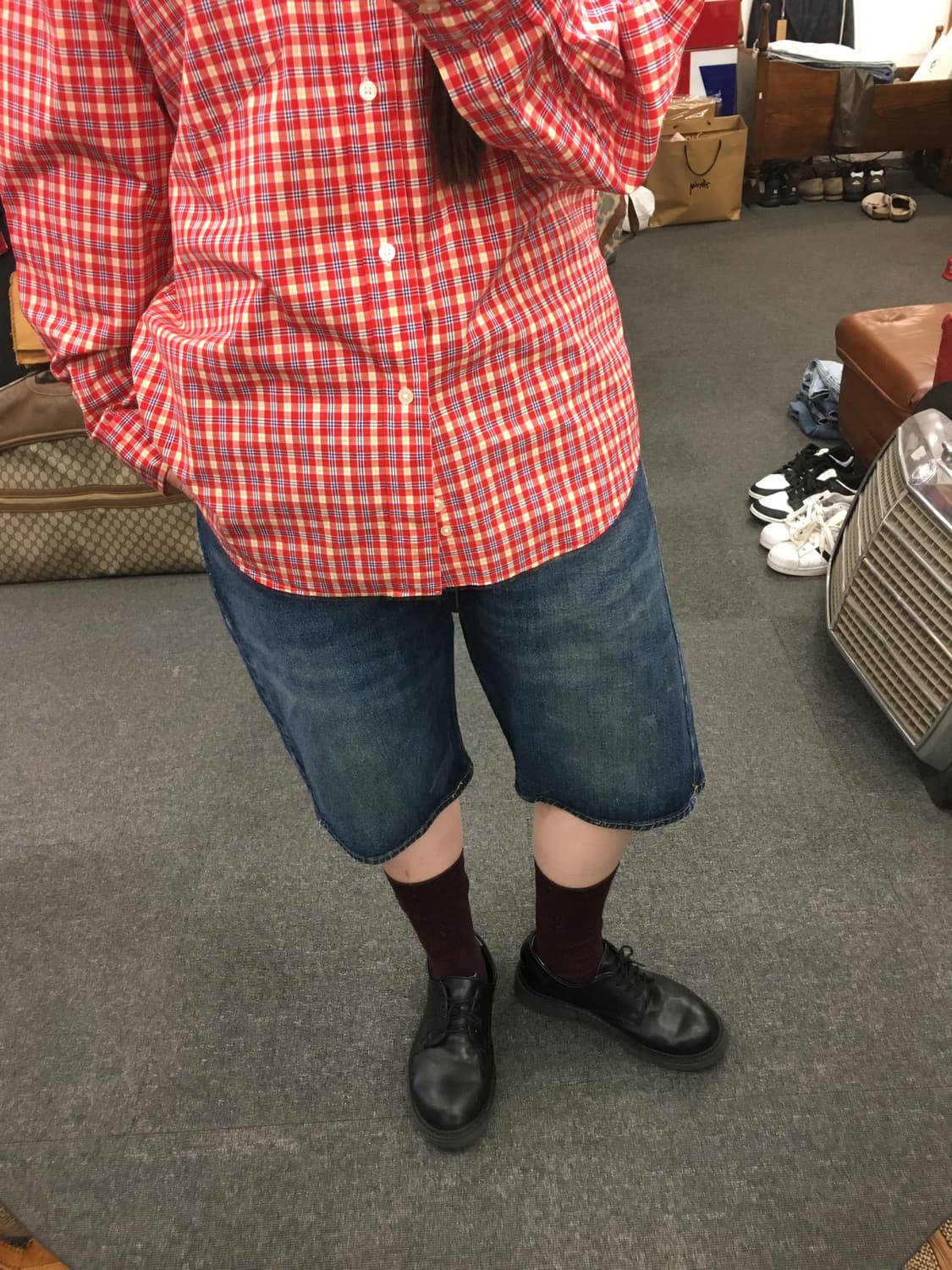 Levis 리바이스505 데님 쇼츠 상품이미지1