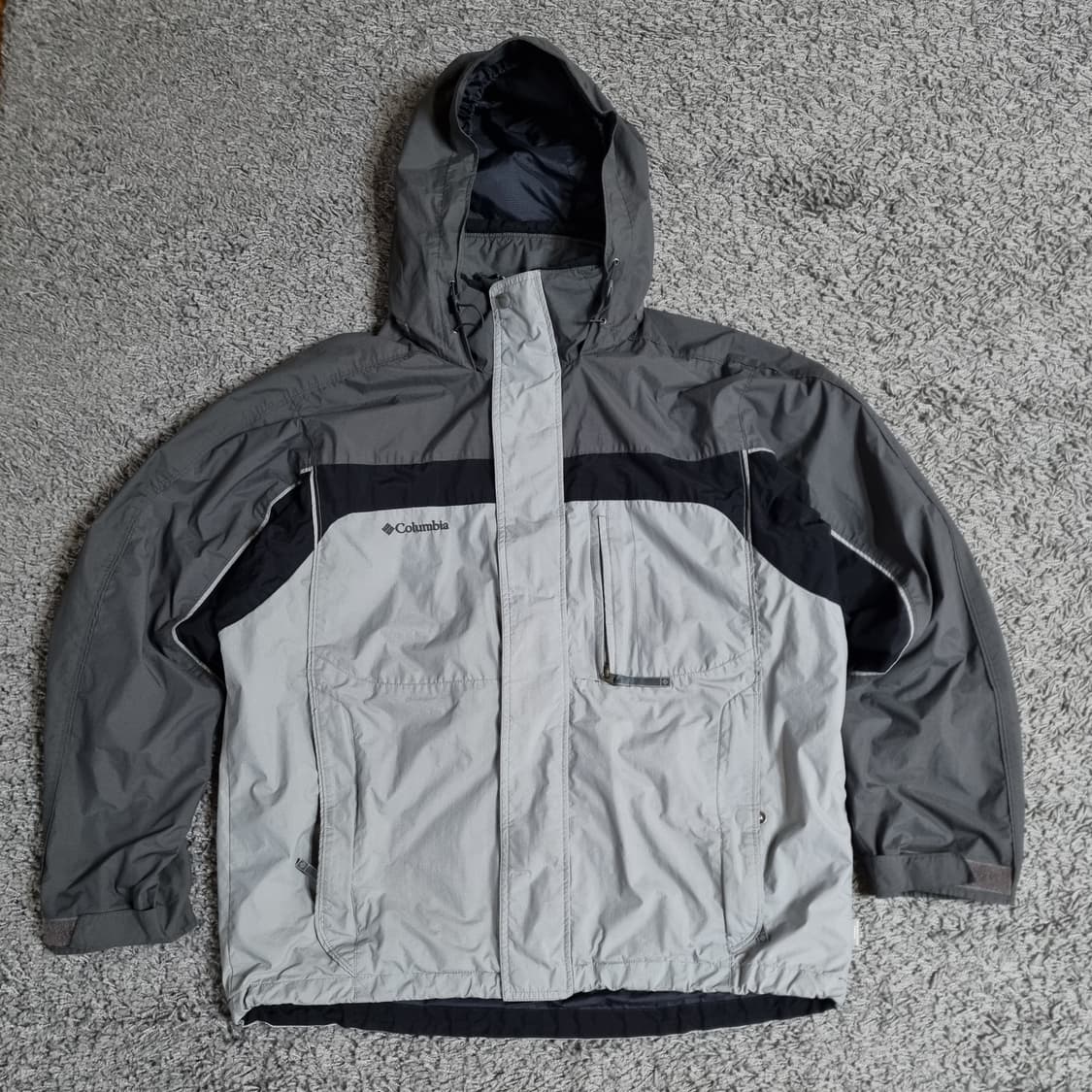 컬럼비아 바람막이 윈드 자켓 M (L, XL) 후드 USA 빈티지 상품이미지1