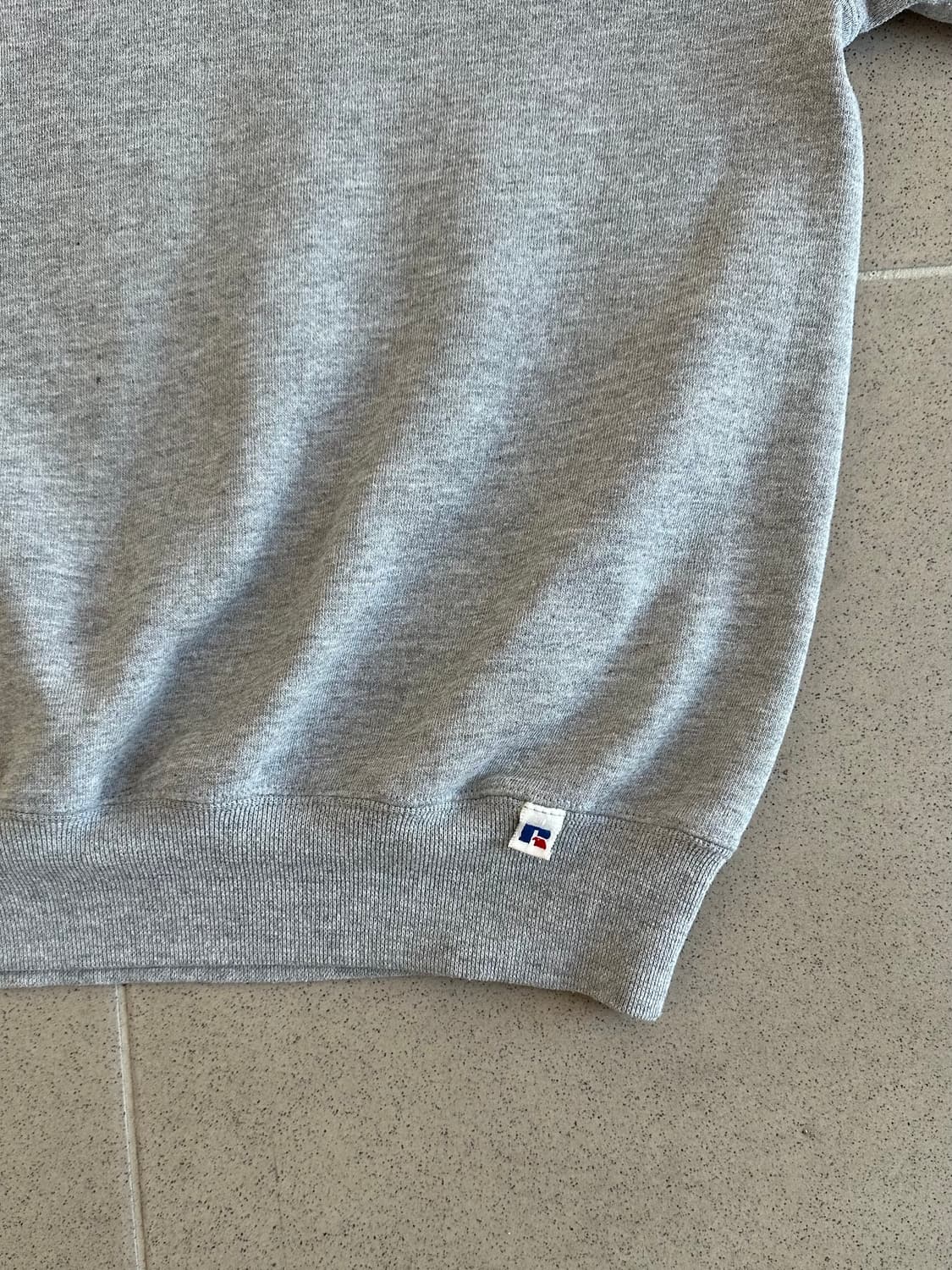 90s 빈티지 러셀 스웻셔츠 그레이 XL USA 상품이미지3