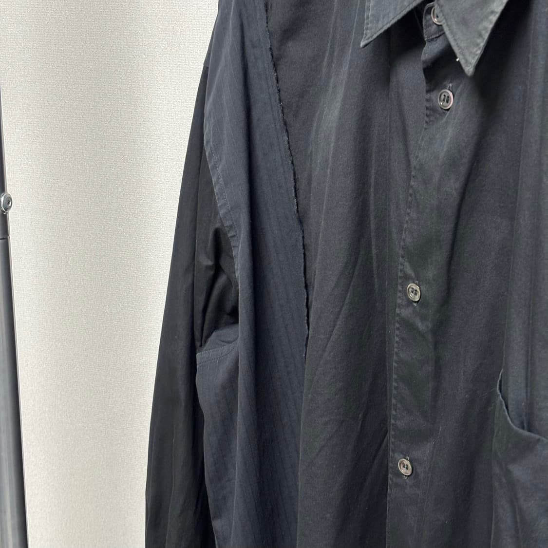 L) 꼼데가르송 옴므 플러스 오버핏 콤비 셔츠 상품이미지2