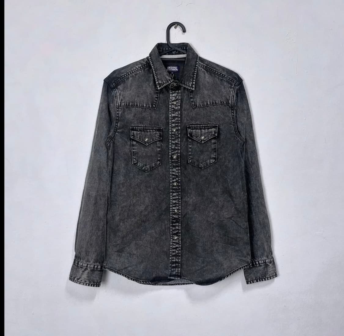 washing gray western shirts 상품이미지7