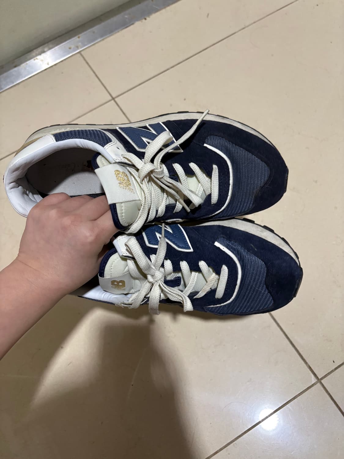 뉴발란스 574 레거시 네이비 상품이미지5