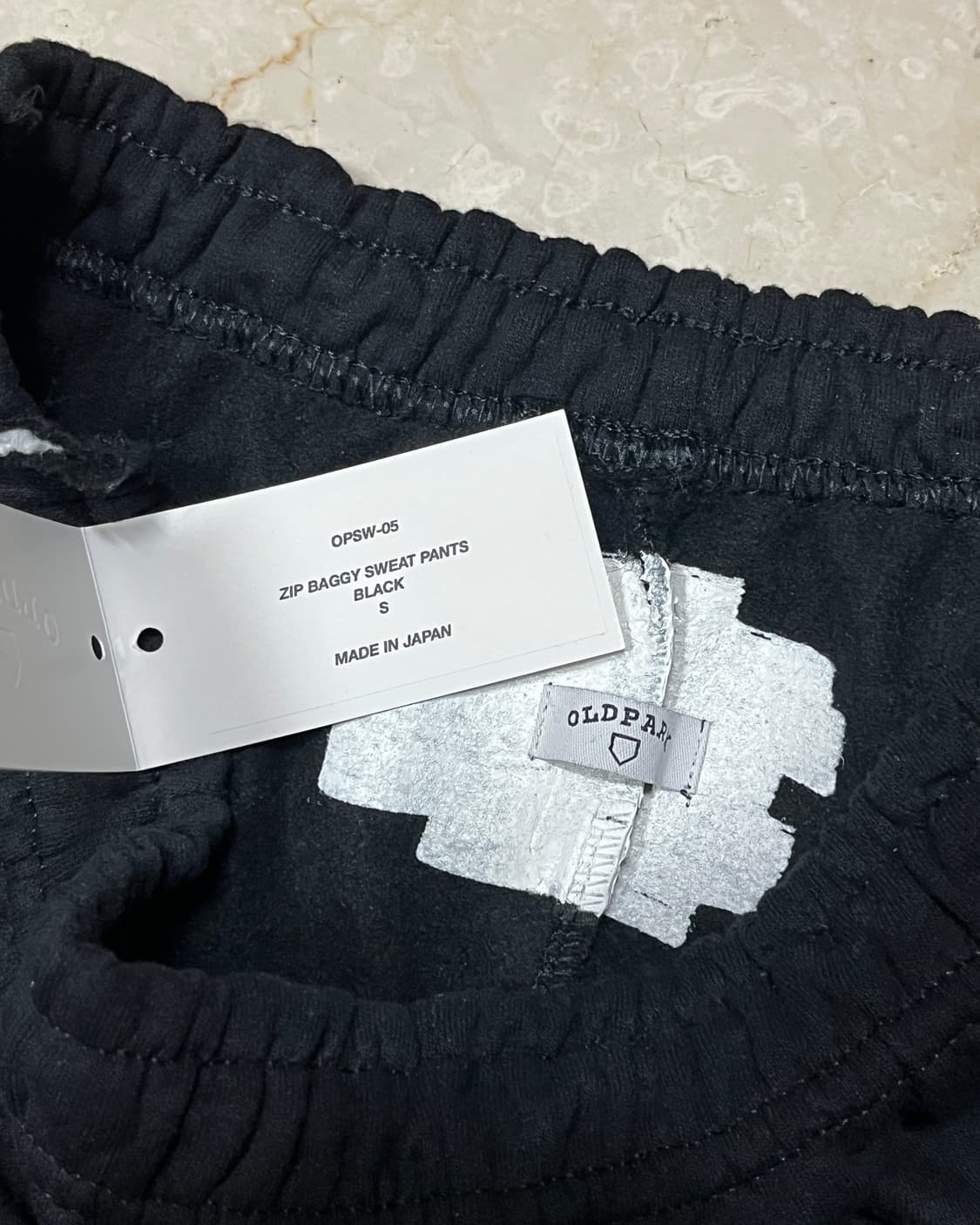 올드파크 집 배기 스웻 팬츠 상품이미지4