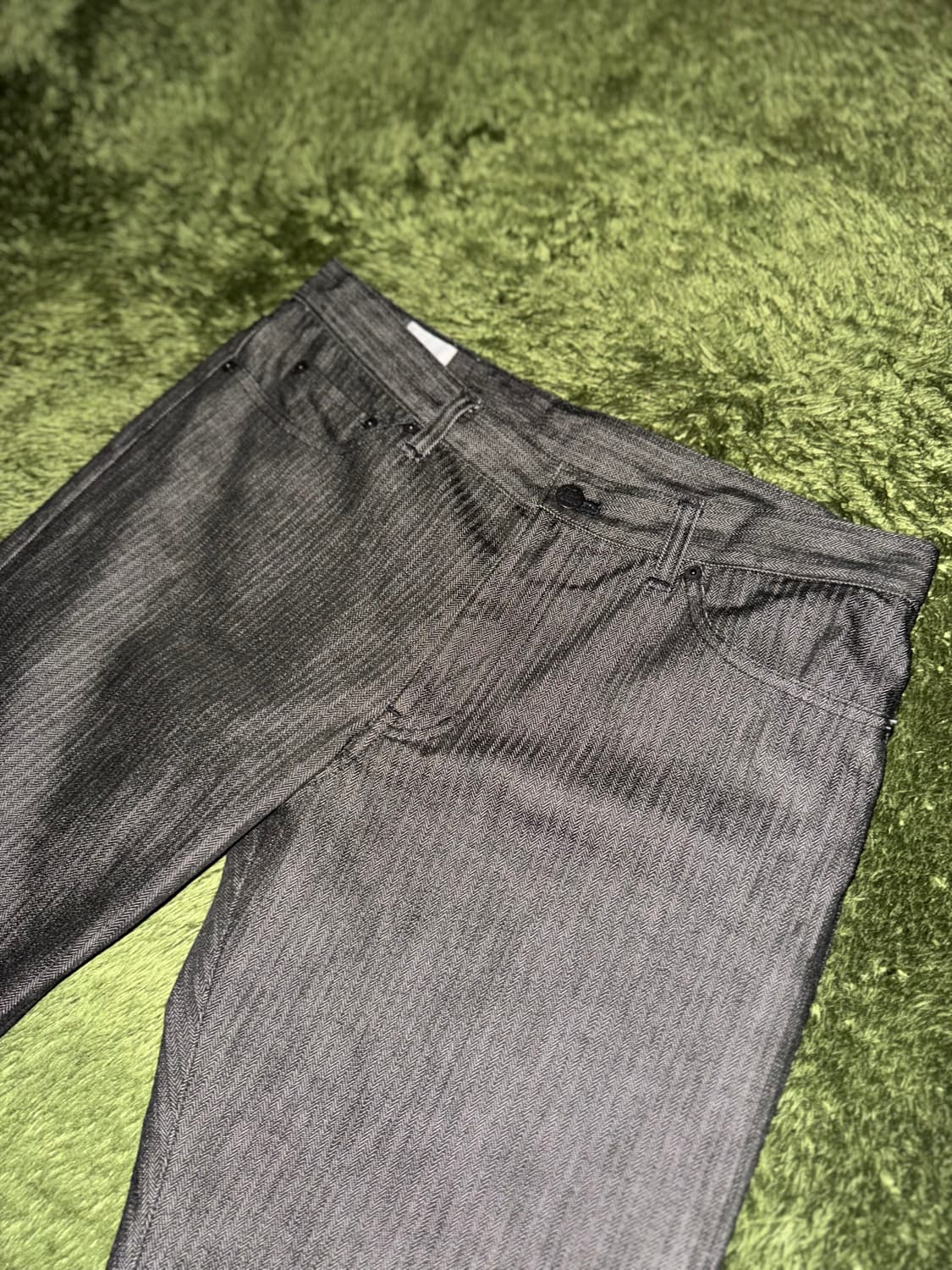 [5] 타케오 키쿠치 Made in Japan 헤링본 데님 팬츠 상품이미지2