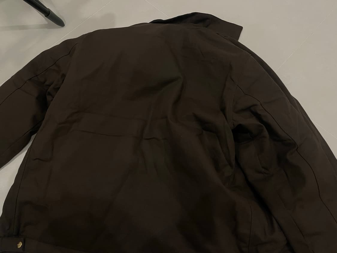 칼하트 디트로이트 자켓 브라운 네고환영 상품이미지3