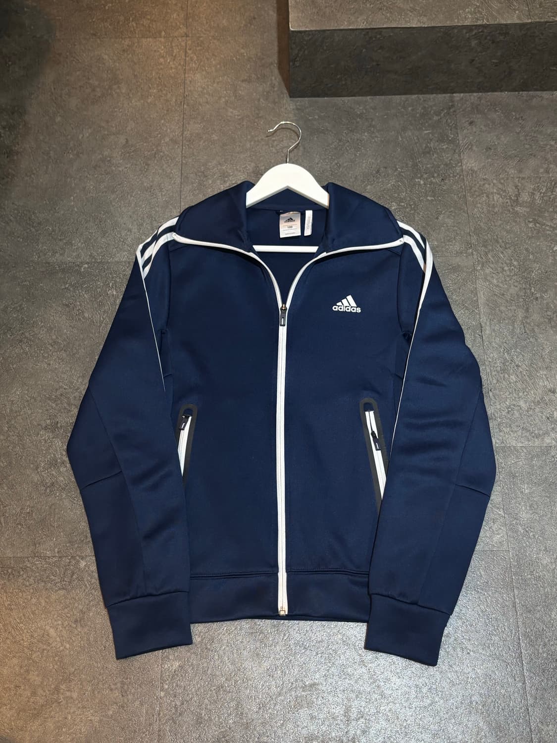 아디다스 트랙탑 져지 네이비 100 상품이미지2