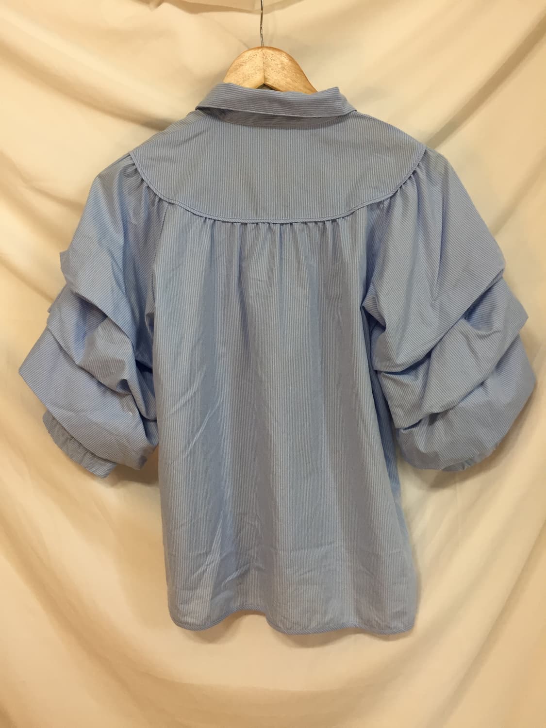 프릴 포인트 셔츠  상품이미지5