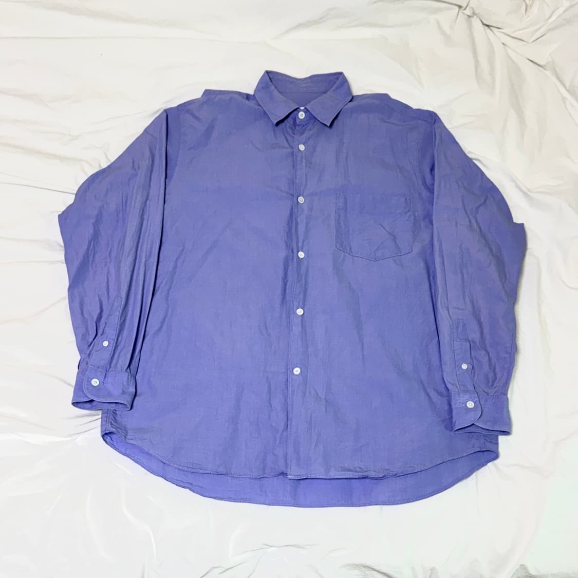 [2] 21fw 코모리 셔츠 삭스 컬러 상품이미지2