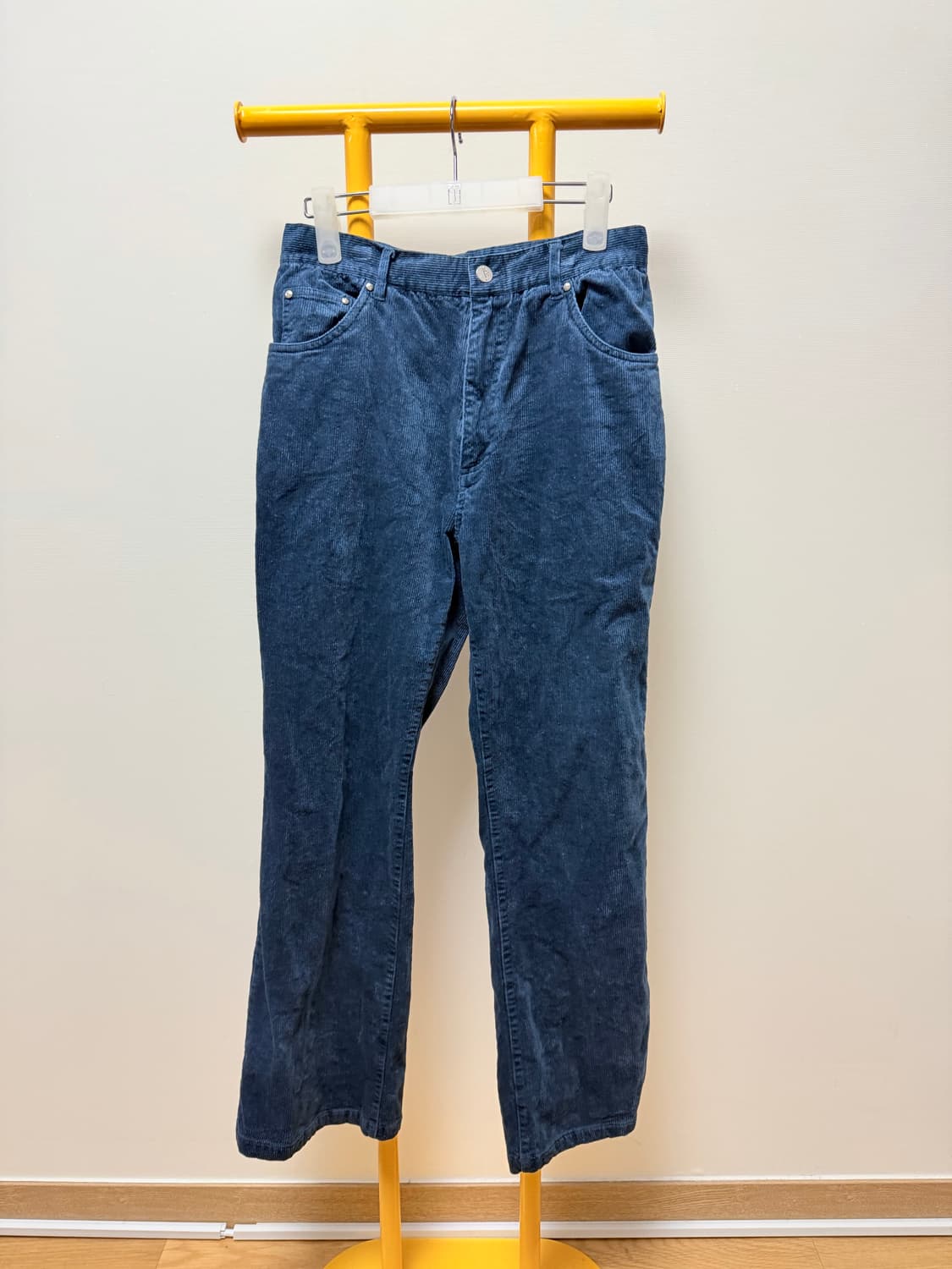 그린버터 네이비 코듀로이 팬츠 M 상품이미지2