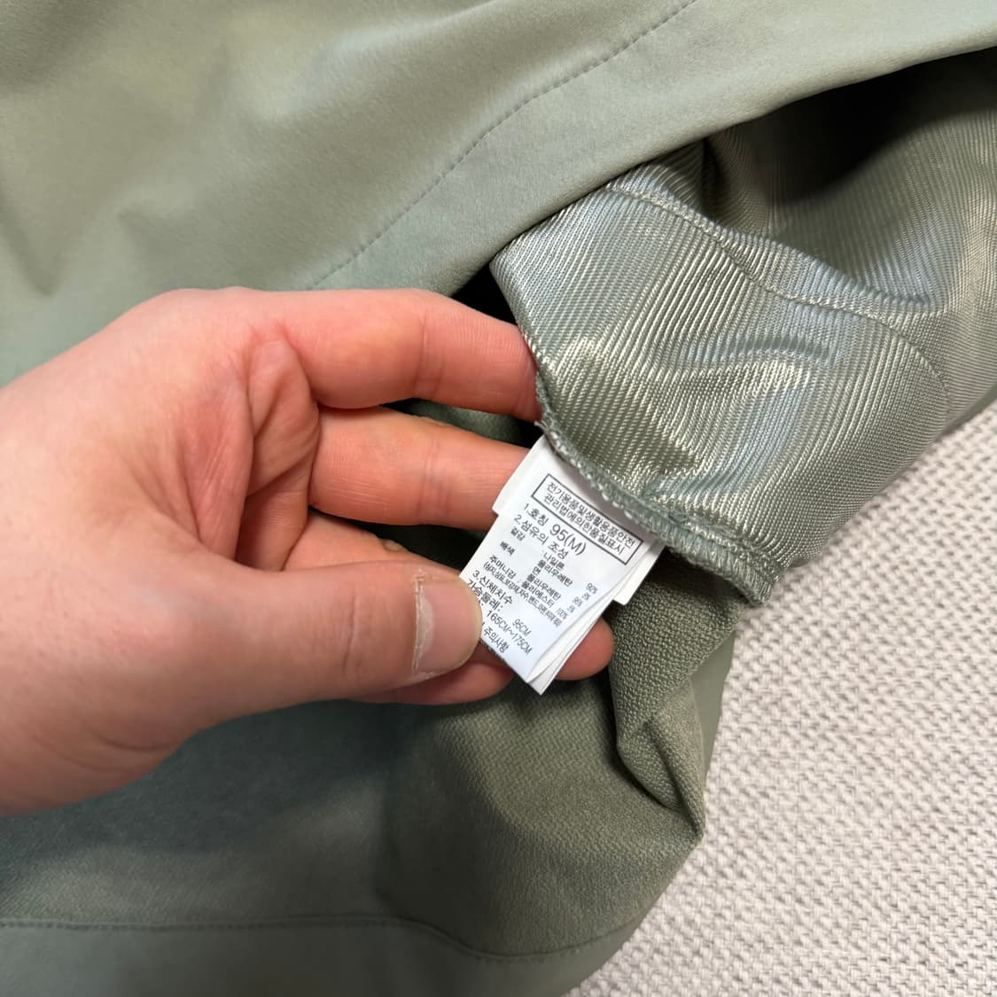 노스페이스의 NSE 우븐 맨투맨 상품이미지3