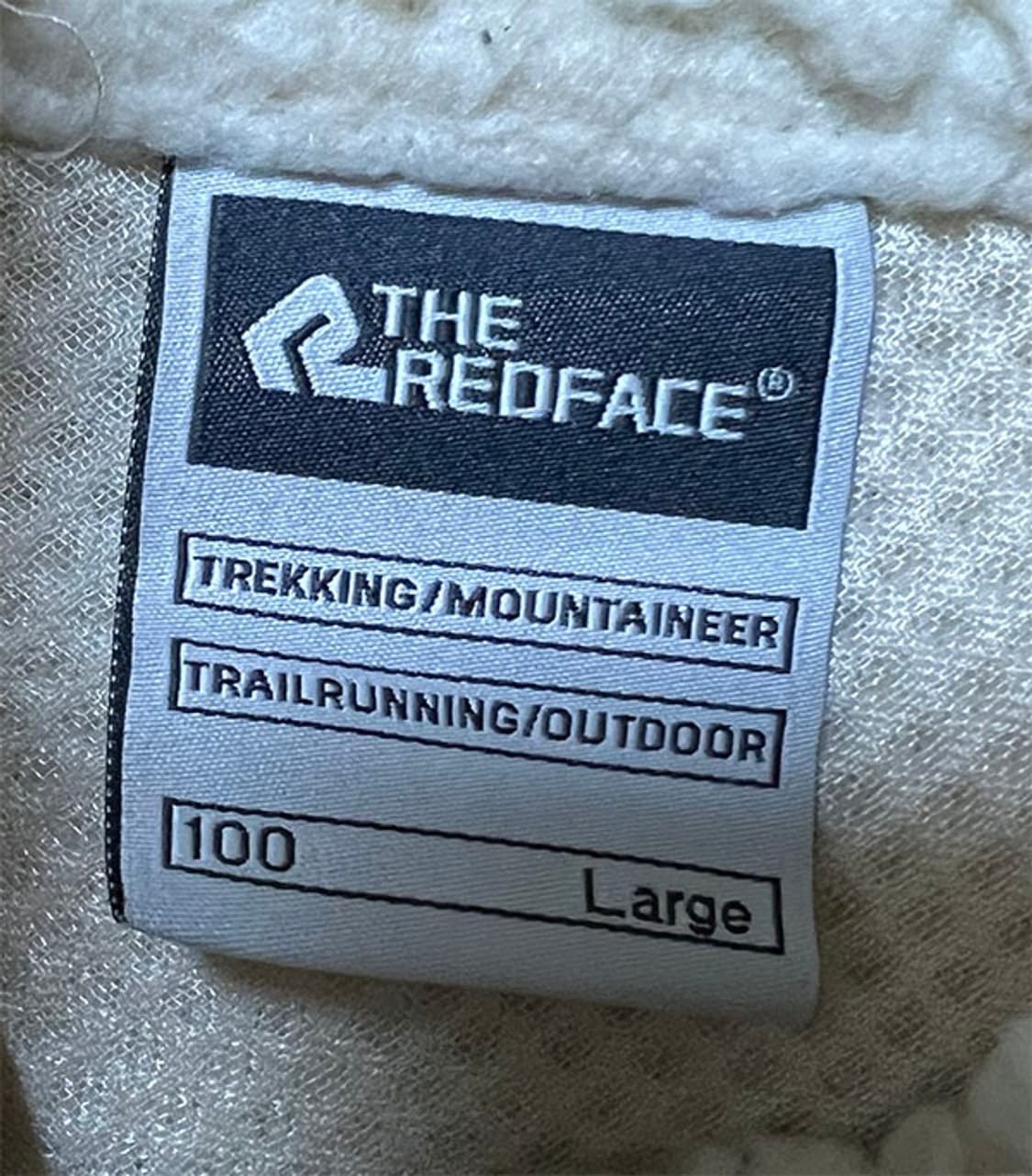 더레드페이스 남자 후리스조끼 뽀글이 추동 캐주얼 L 100 상품이미지3