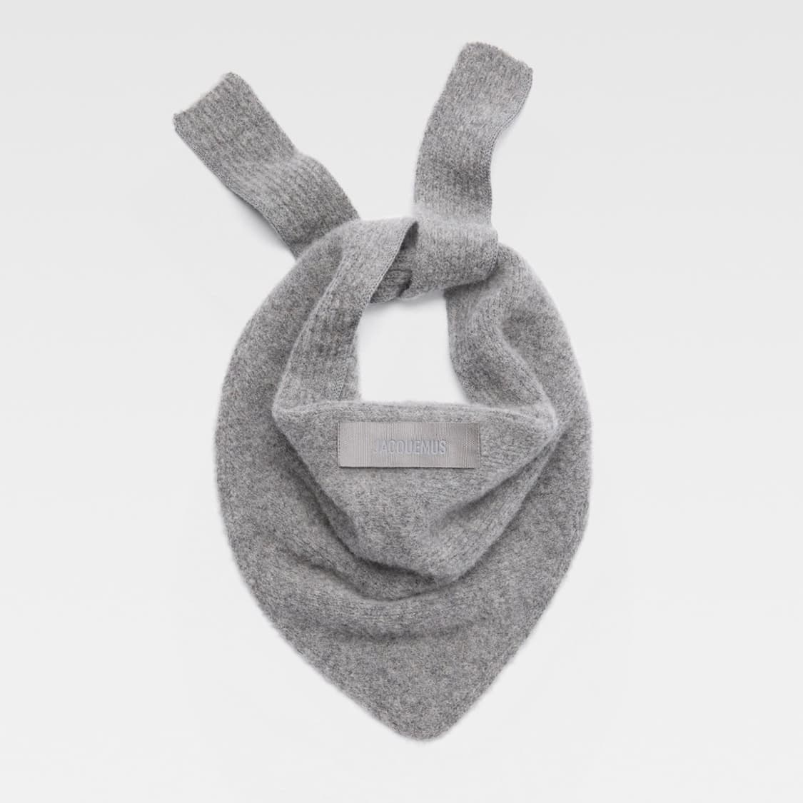 자크뮈스 25fw LE CHALE GROS GRAIN 스카프/그레이 상품이미지1