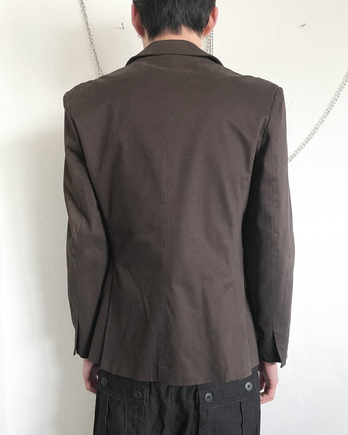 입생로랑 리브고슈 by 톰포드 04ss 히든버클 블레이져 상품이미지4