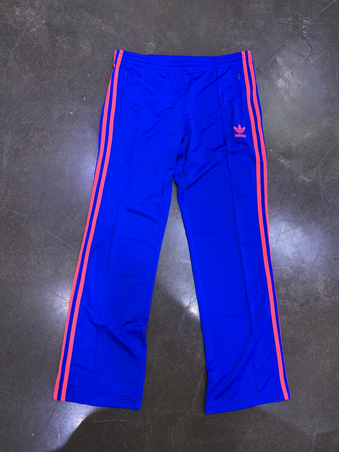 아디다스 파이어버드 트랙팬츠 블루 핑크 100 상품이미지1