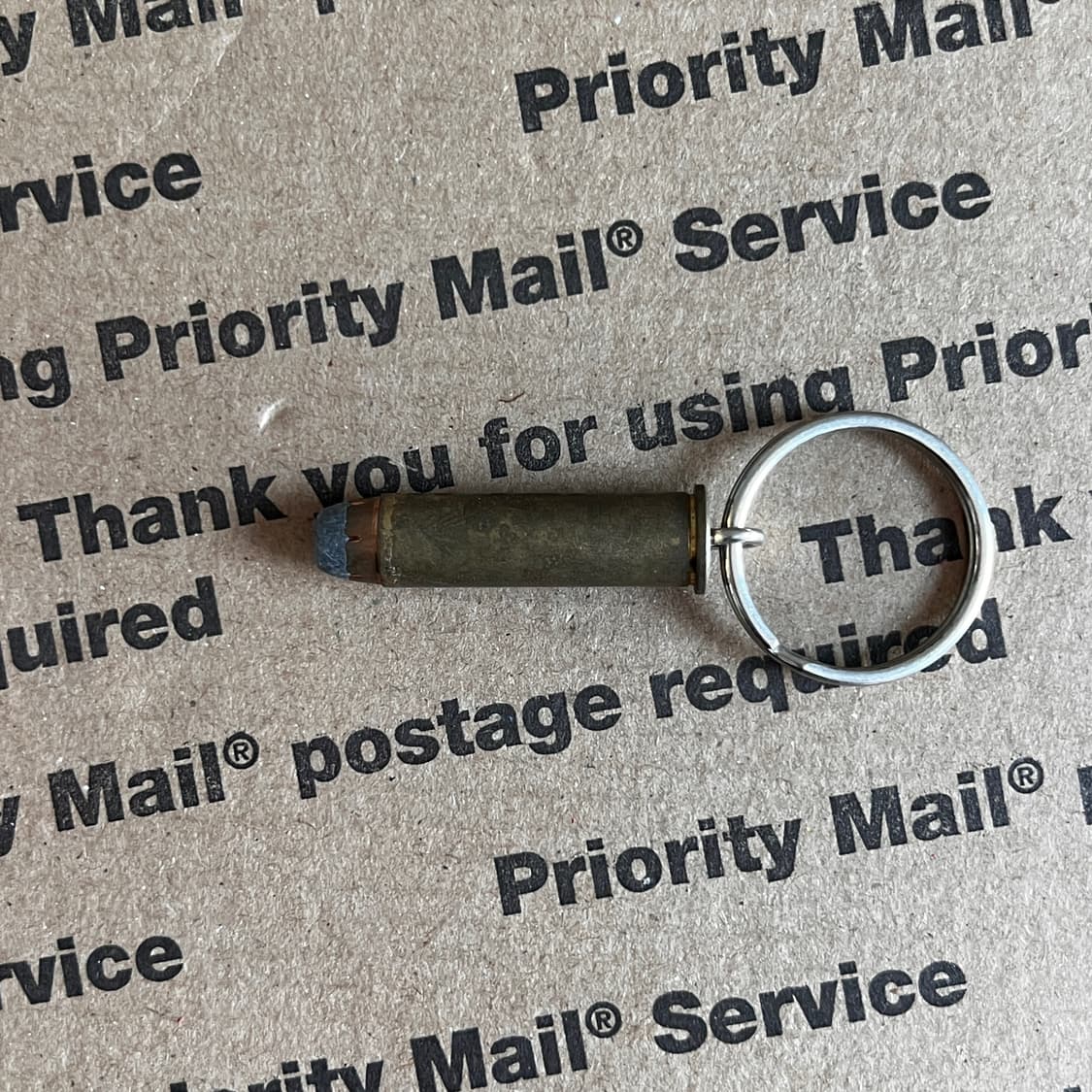 90s vtg Bullet Casing Keyring 상품이미지2